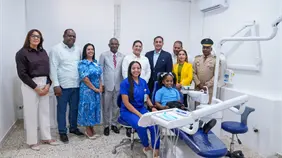 INABIE implementa servicio odontológico en centro educativo Damián David Ortiz