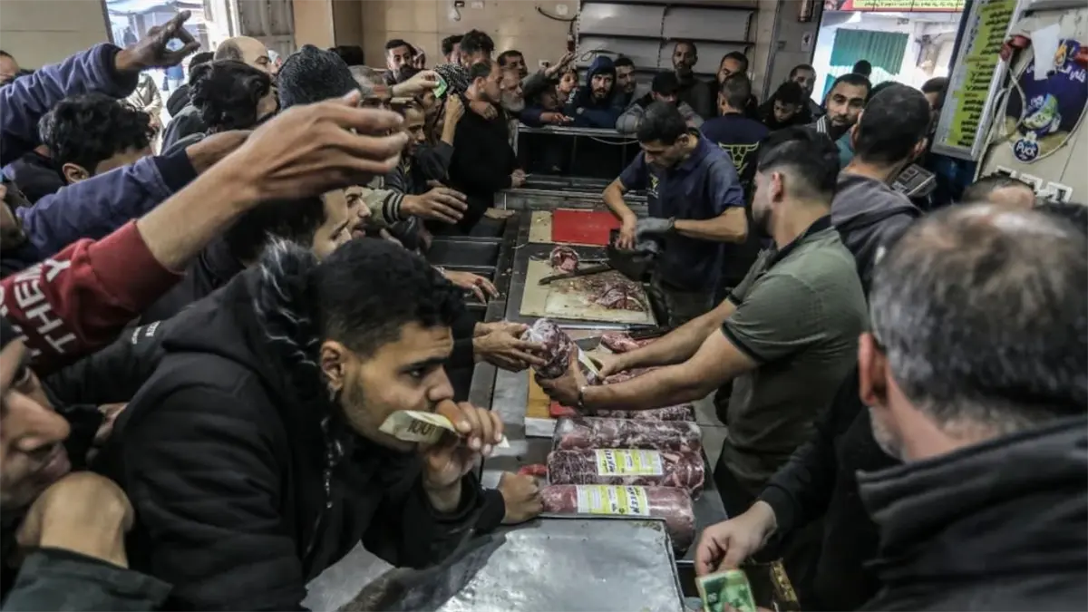 Carne en Gaza