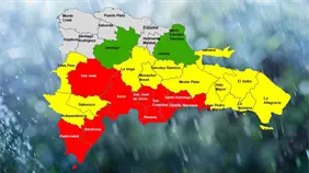 COE mantiene 25 provincias en alerta por tormenta Melissa