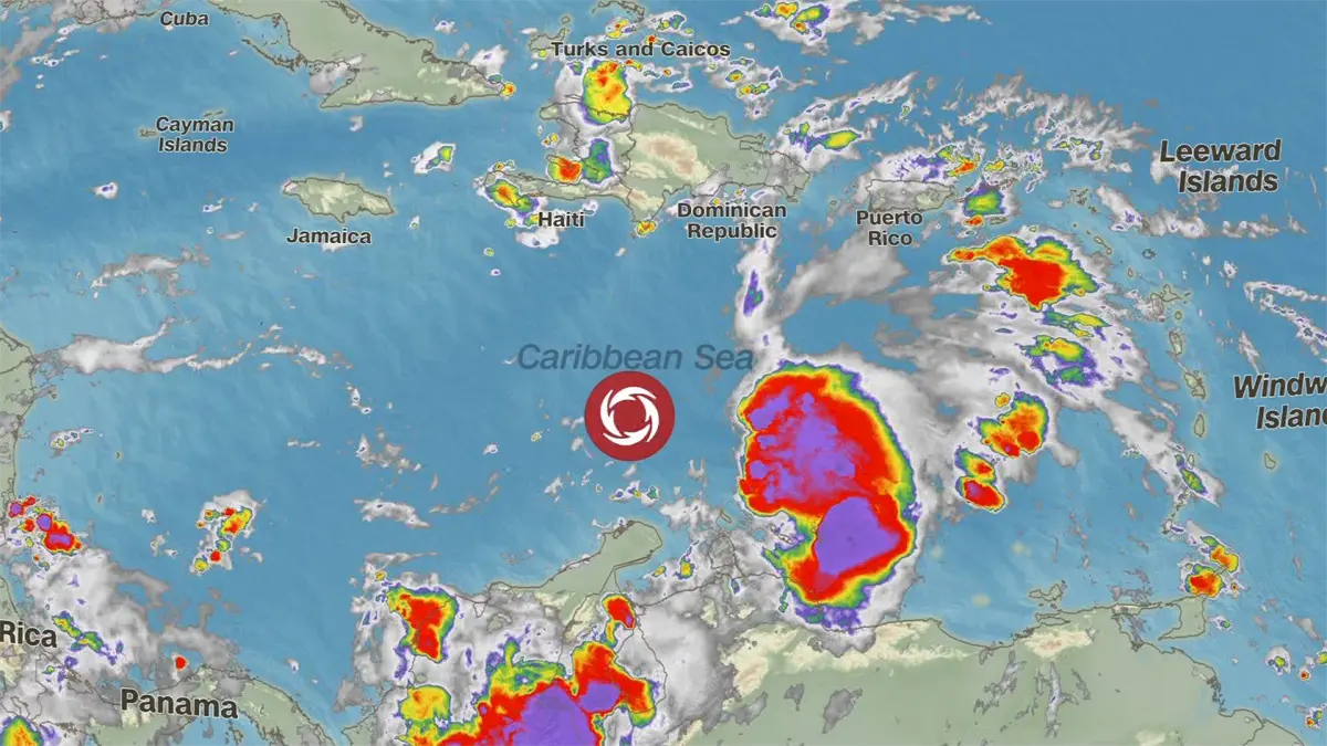 Melissa puede convertirse en huracán el viernes en su ruta hacia Haití y Jamaica