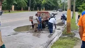 Alcaldesa de Santo Domingo Norte supervisa zonas vulnerables por tormenta Melissa