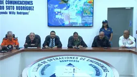 El COE informa que las lluvias continuarán; provincias bajo alerta se mantienen