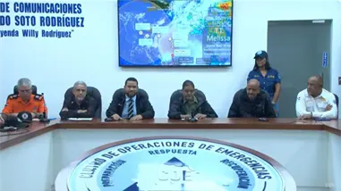 El COE informa que las lluvias continuarán; provincias bajo alerta se mantienen