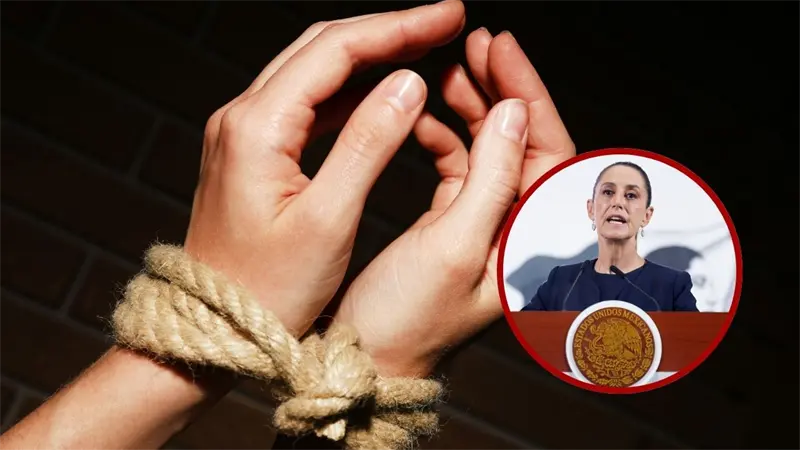 Informe revela 2,066 casos de secuestro en México durante primer año de Gobierno de Sheinbaum