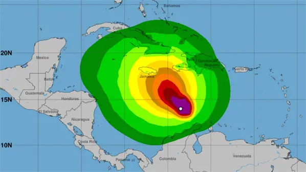 Jamaica emite estado de emergencia para hospitales y cierra escuelas por tormenta Melissa