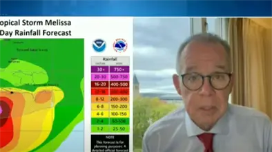 John Morales advierte sobre la tormenta Melissa "Lo peor aún no llega" tras asegurar que continuarán las lluvias  en RD