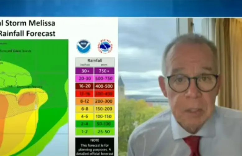 John Morales advierte sobre la tormenta Melissa "Lo peor aún no llega" tras asegurar que continuarán las lluvias  en RD