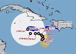 Centro Nacional de Huracanes advierte riesgo de muertes catastróficas por lluvias de Melissa en RD
