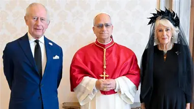 Carlos III abordó en reuniones en Vaticano el compromiso por la paz y el medio ambiente