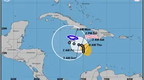 Tormenta tropical Melissa amenaza con fuertes lluvias e inundaciones en la República Dominicana
