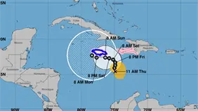 Sur del país sería el más afectado por tormenta Melissa; se esperan entre 200 y 300 milímetros de lluvias