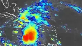 INDOMET advierte lluvias fuertes y tormentas eléctricas durante la noche y la madrugada por efectos de Melissa