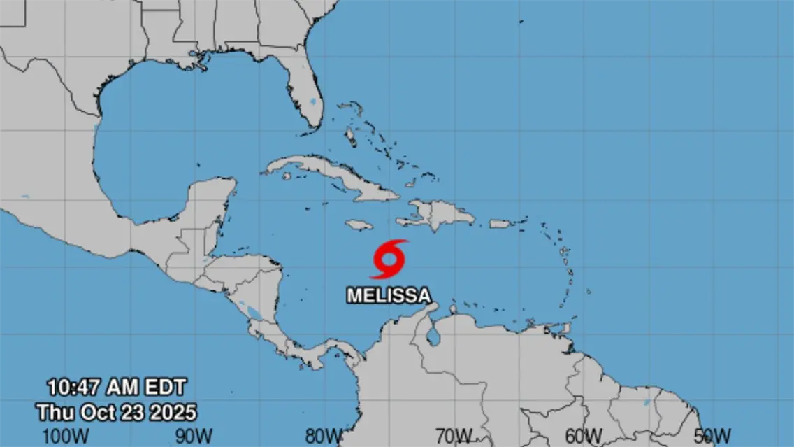Un muerto y dos heridos graves en Haití por los efectos de la tormenta tropical Melissa
