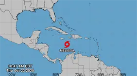 Un muerto y dos heridos graves en Haití por los efectos de la tormenta tropical Melissa