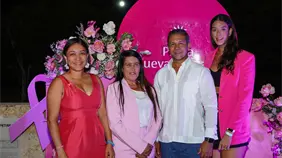 Playa Nueva Romana se viste de rosa en una jornada social y deportiva con propósito