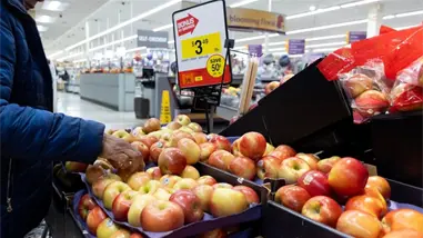 La inflación interanual en EE.UU. repunta en septiembre hasta el 3 %