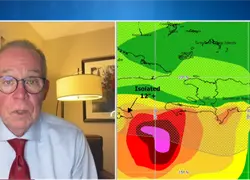 John Morales advierte que la tormenta Melissa podría dejar acumulados históricos de lluvia en el país