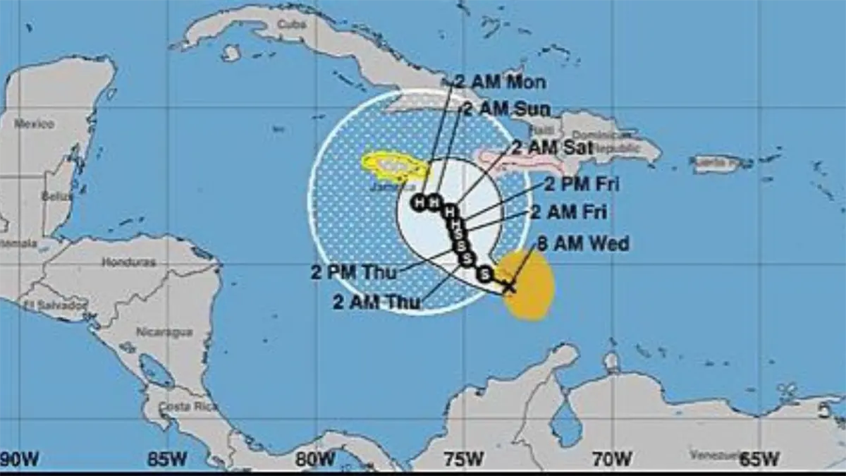 “Casi estacionaria”: advierten que la tormenta Melissa detuvo su desplazamiento