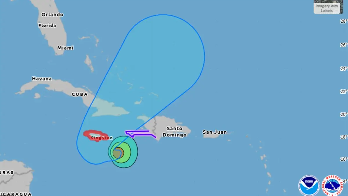 Cuba se prepara para el posible impacto del huracán Melissa