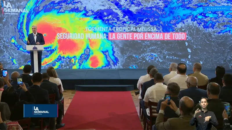 Presidente Abinader destaca efectividad de medidas preventivas ante huracán Melissa