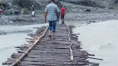 Comunitarios de La Isleta piden construcción de puente en San José de Ocoa