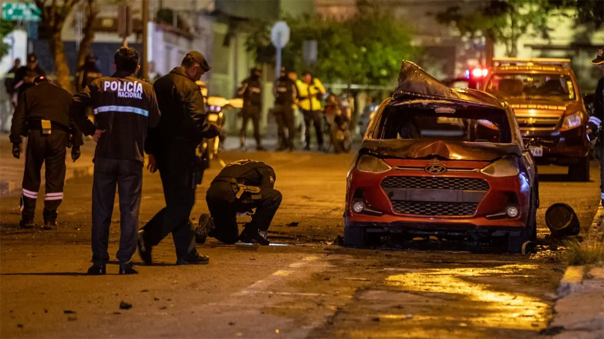 Refuerzan seguridad en Ecuador tras explosión de carro bomba este mes