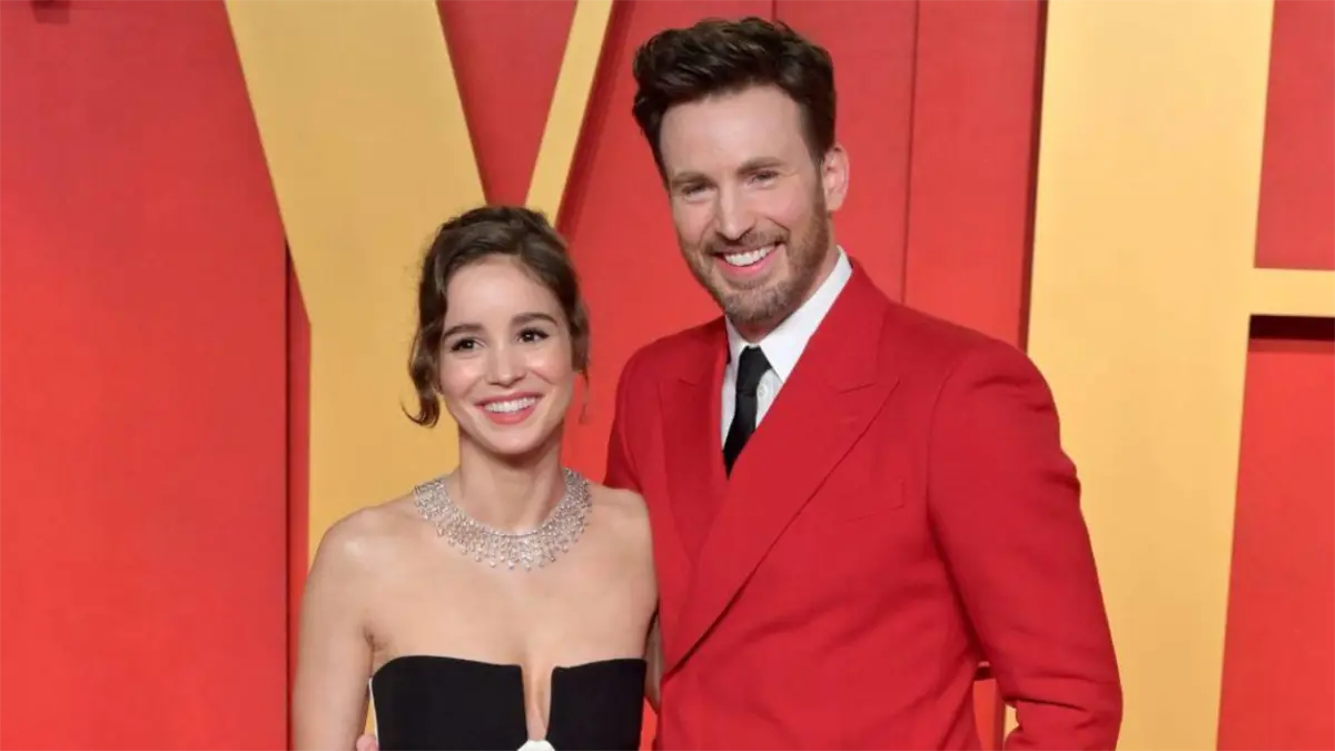 Chris Evans y Alba Baptista dan la bienvenida a Alma Grace, su primera hija