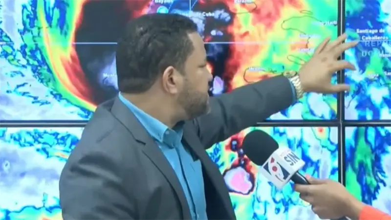 Huracán Melissa sigue su avance hacia Cuba y provoca lluvias y alertas en República Dominicana