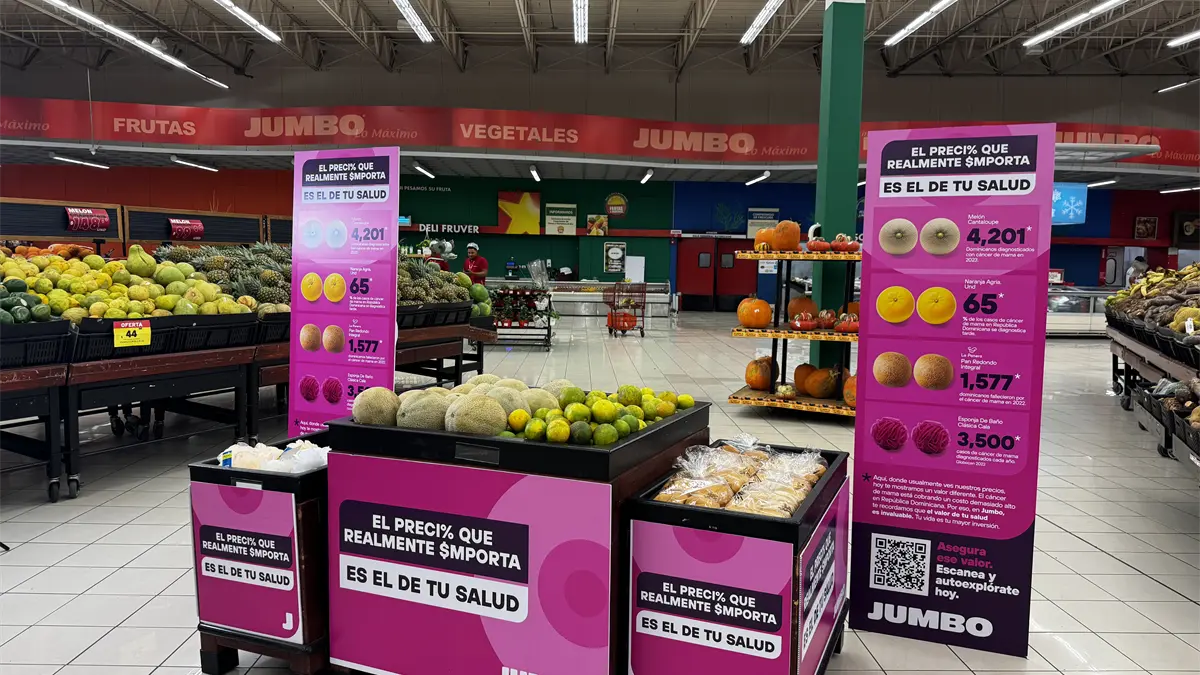 Jumbo transforma los precios en una poderosa llamada a la prevención del cáncer de mama