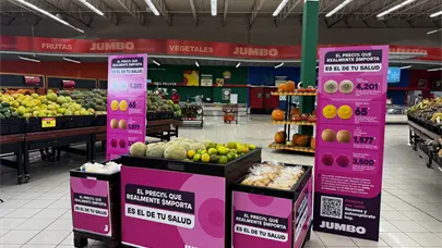 Jumbo transforma los precios en una poderosa llamada a la prevenci&oacute;n del c&aacute;ncer de mama