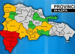 19 provincias en alerta: Melissa continúa provocando lluvias en gran parte del país