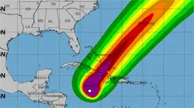 Melissa se debilita tras azotar Jamaica y sigue con rumbo a Cuba en su paso por el Caribe