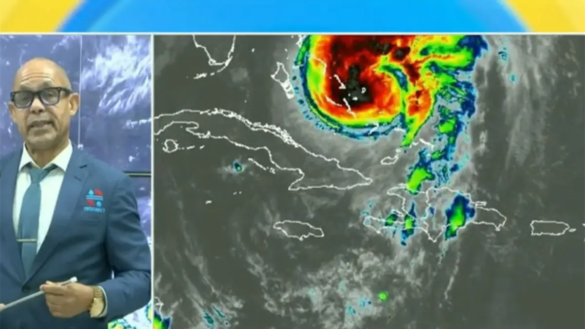 INDOMET dice que continuarán las lluvias por efectos indirectos del huracán Melissa