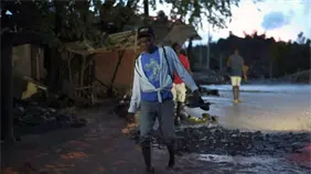 Se inunda el pueblo de Haití en el que murieron veinte personas por el huracán Melissa