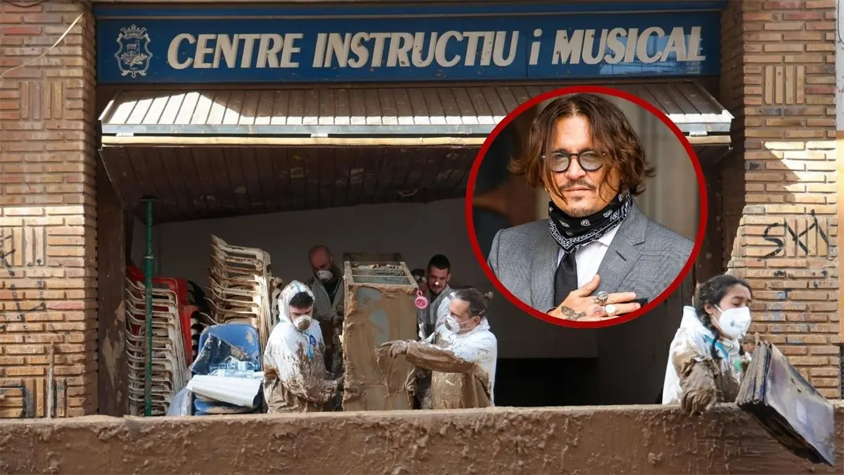 Johnny Depp dona 65,000 dólares al Centre Instructiu i Musical (CIM) tras el paso de dana.
