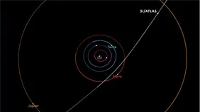 El cometa 3I/ATLAS pasa cerca del Sol este jueves: ¿un riesgo o una maravilla astronómica?