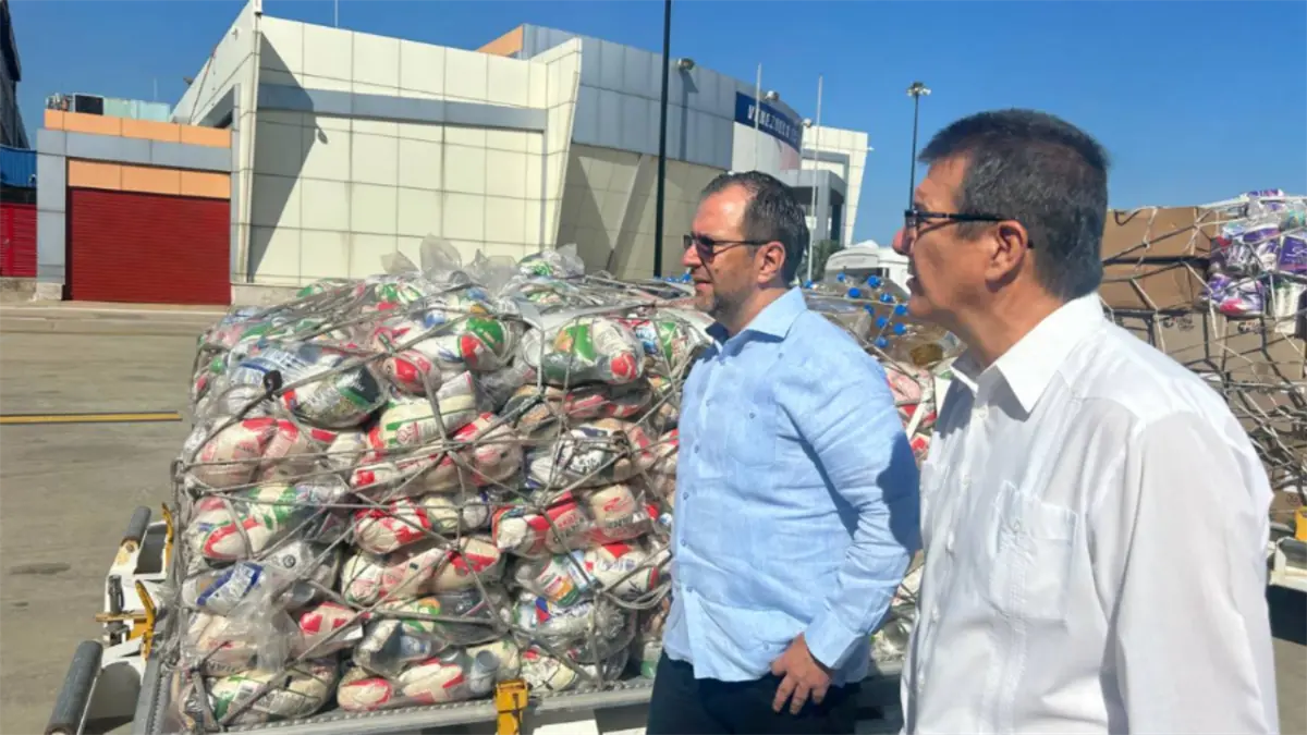 Venezuela envía 46 toneladas de ayuda humanitaria a Cuba y Jamaica tras el paso de Melissa