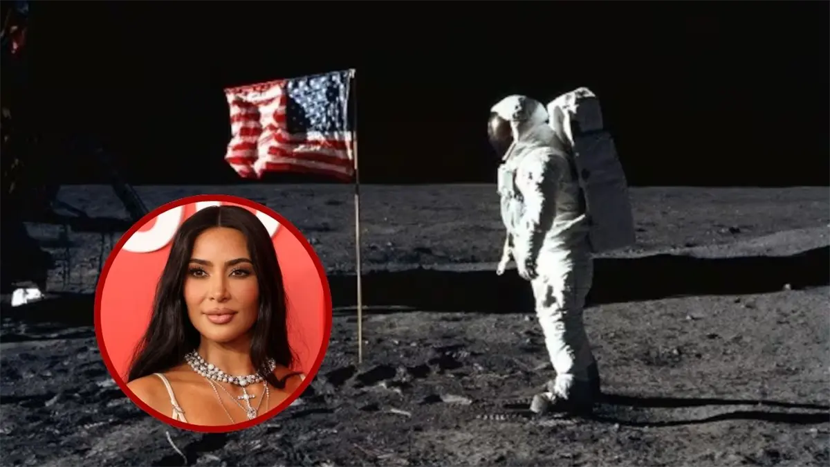 Kim Kardashian cuestiona llegada a la Luna en 1969