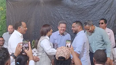 Leonel Fernández encabeza masiva juramentación de nuevos miembros en Monseñor Nouel