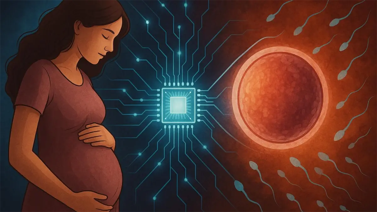 Logran un embarazo con un método que recupera esperma con Inteligencia Artificial
