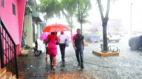 Vaguada y onda tropical seguirán generando lluvias en varias provincias