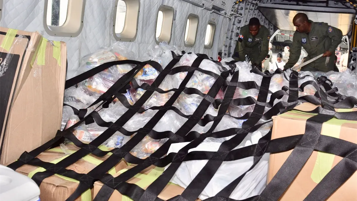 República Dominicana envía ayuda humanitaria a Jamaica tras el paso del huracán Melissa