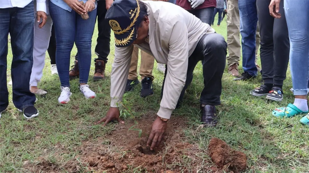 Director DGDF lanza programa de reforestación “Frontera Verde y se reúne con productores de cacao en la línea fronteriza