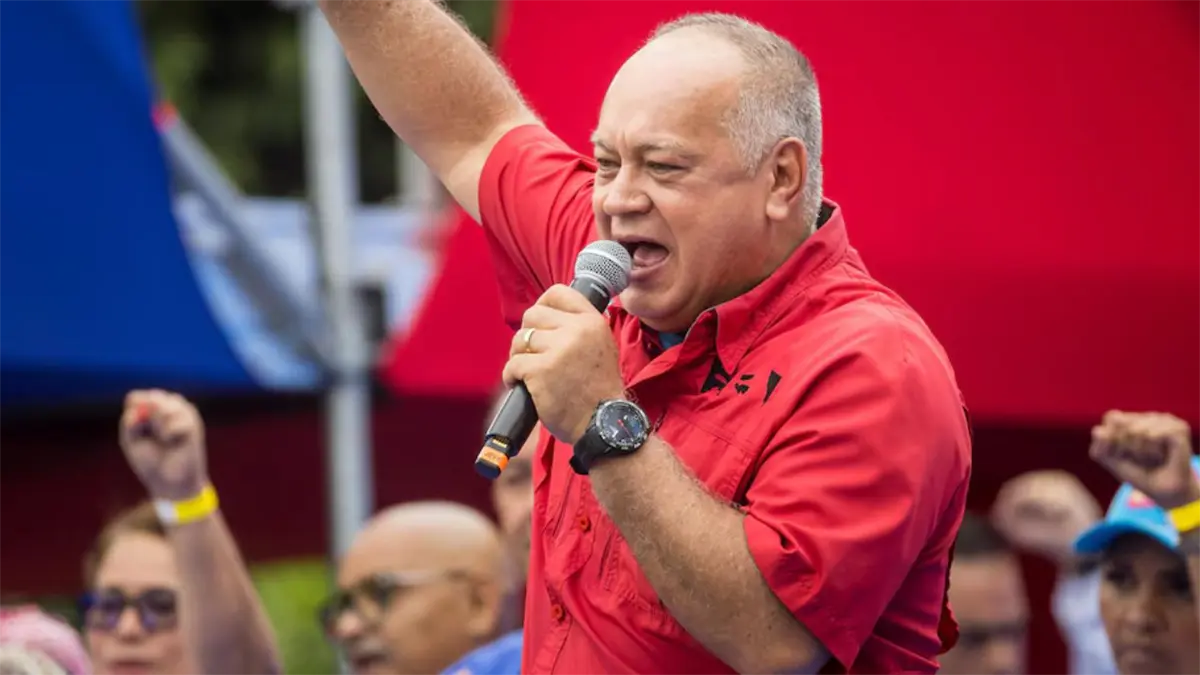 Secretario general del Partido Socialista Unido de Venezuela (PSUV), Diosdado Cabello.