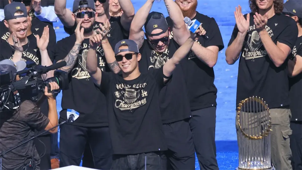Los Dodgers desatan la euforia masiva en Los Ángeles por su triunfo en la Serie Mundial
