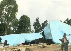 Explosión de tanque de INAPA destruye al menos 15 viviendas; vecinos aseguran que habían advertido el deterioro