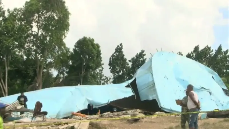 Explosión de tanque de INAPA destruye al menos 15 viviendas; vecinos aseguran que habían advertido el deterioro