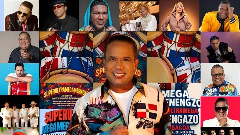 Héctor Acosta El Torito lidera Festival Merengue Jarabacoa con artistas latinos de renombre