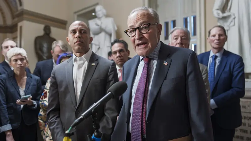 Líderes demócratas piden una reunión con Trump para resolver el cierre de Gobierno