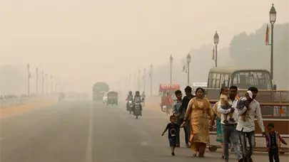 Vivir bajo el aire m&aacute;s contaminado del mundo, una rutina diaria en Nueva Delhi